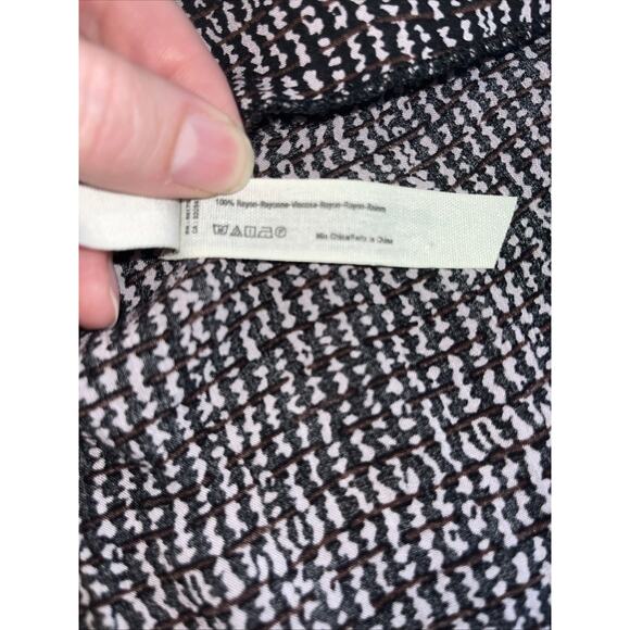 Intimately Free People Top Black/Pink Side Slits Tank Cami Bow Sz M Coquette - Picture 6 of 11